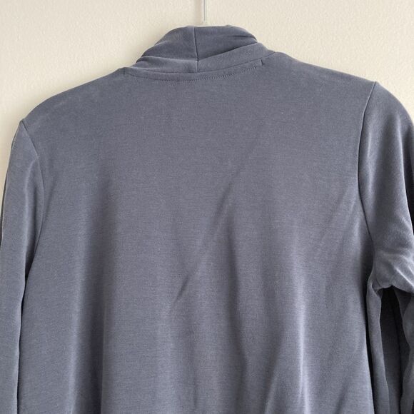 Pure Jill J. Jill Gray Open Front Cardigan Womens Size Small Modal Basic Staple - Picture 6 of 8